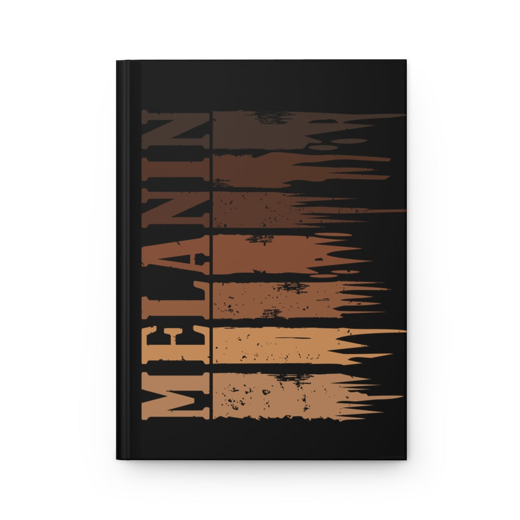 Splash of Melanin Hardcover Journal
