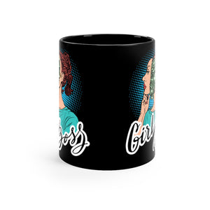 Girl Boss Black Coffee/ Hot Chocolate Mug