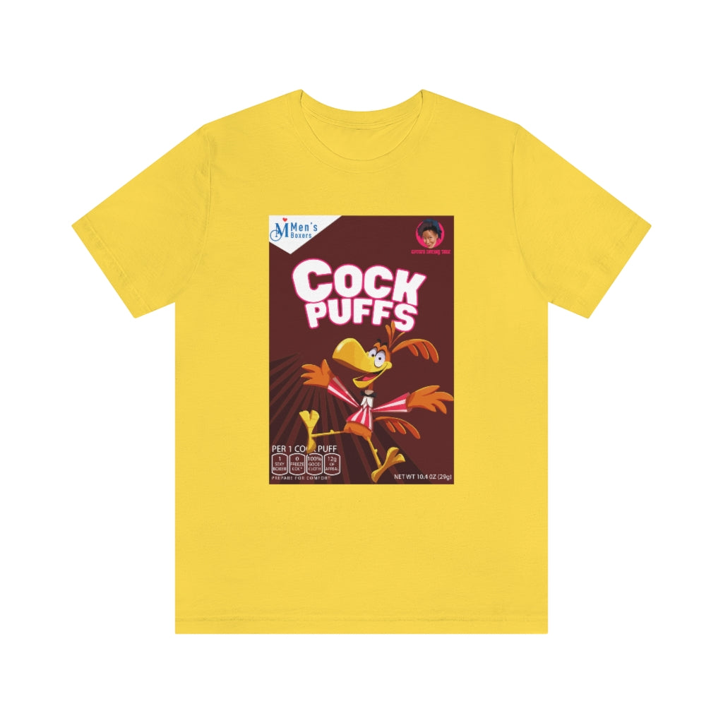 Men's Cock Puff's Breakfast Cereal Tee