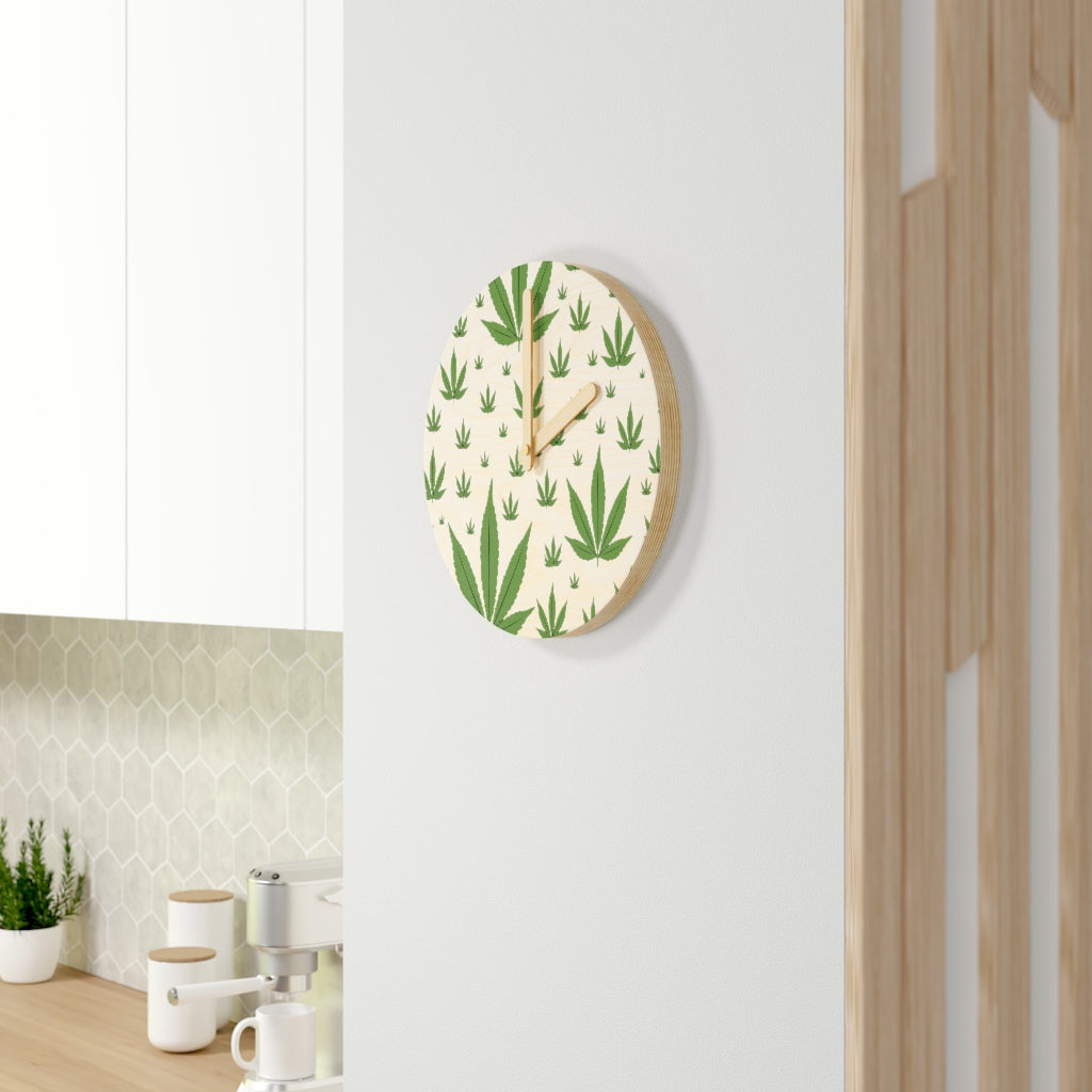420 Wooden Wall Clock