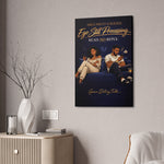 Canvas Print — "Ego Still Processing" Relationship Art (Argument Logged • Read, No Reply)