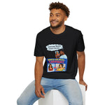 Men's "What in the Online Dating App Catfish?" Soft-Style T-Shirt