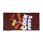 Men's Cock Puff's Beach Towel