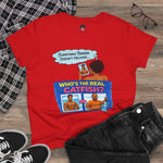 "Who's the Real Catfish?" Dating Humor Women's T‑Shirt