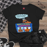 "Who's the Real Catfish?" Dating Humor Women's T‑Shirt
