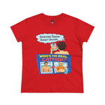 Catfish Dating Humor Tee - "Who's the Real Catfish?" Graphic Women's T‑Shirt