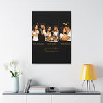 Canvas Print — “We Fight. We Eat. We Stay.” Romantic Couple Wall Art