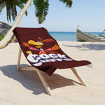 Men's Cock Puff's Beach Towel