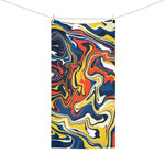 Paint Swirl Art Beach Towel