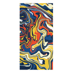 Paint Swirl Art Beach Towel