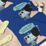 Men's Tander Date Beach Towel