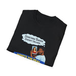 Men's "What in the Online Dating App Catfish?" Soft-Style T-Shirt