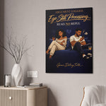 Canvas Print — "Ego Still Processing" Relationship Art (Argument Logged • Read, No Reply)