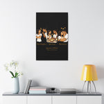 Canvas Print — “We Fight. We Eat. We Stay.” Romantic Couple Wall Art