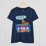 "Who's the Real Catfish?" Dating Humor Women's T‑Shirt