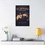 Canvas Print — "Ego Still Processing" Relationship Art (Argument Logged • Read, No Reply)
