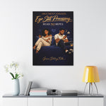 Canvas Print — "Ego Still Processing" Relationship Art (Argument Logged • Read, No Reply)