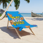 Men's Coochie Boxin' Beach Towel