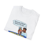 Men's "What in the Online Dating App Catfish?" Soft-Style T-Shirt