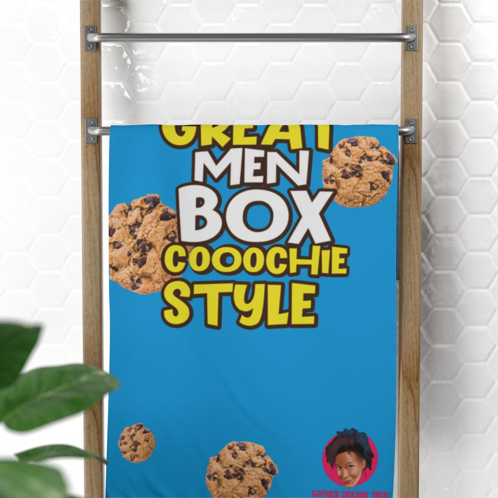 Men's Coochie Boxin' Beach Towel