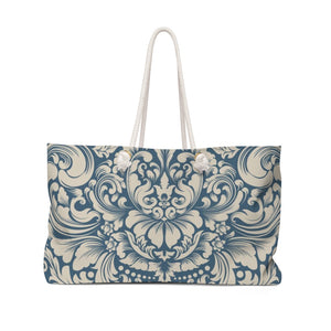 Damask Weekender Tote