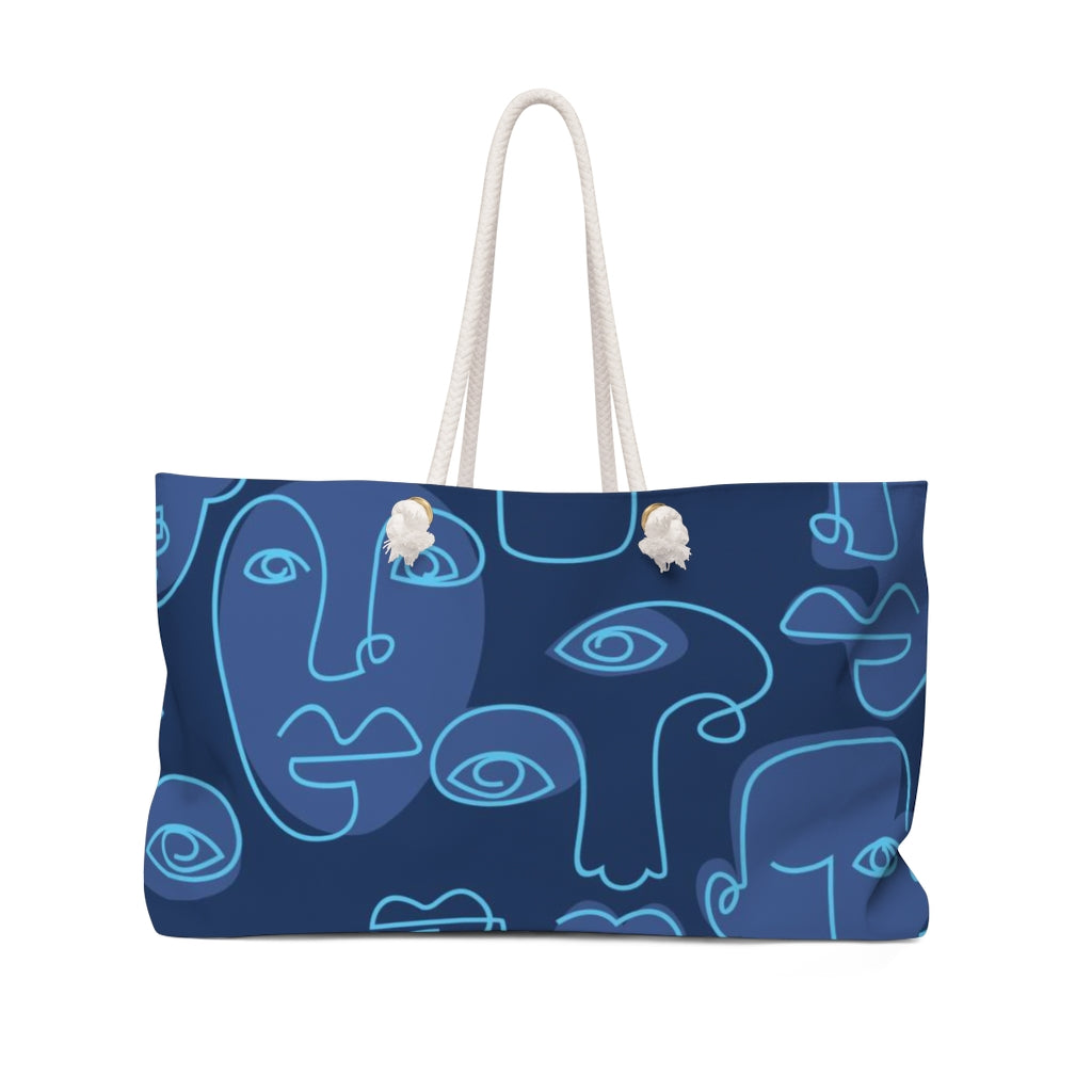 Art Face Weekender Tote