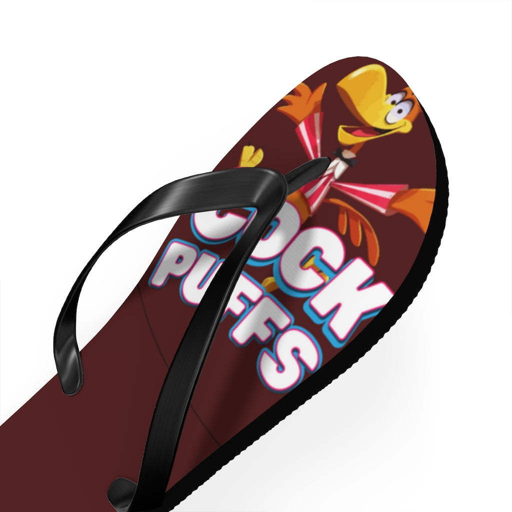 Men's Cock Puff's Flip Flops