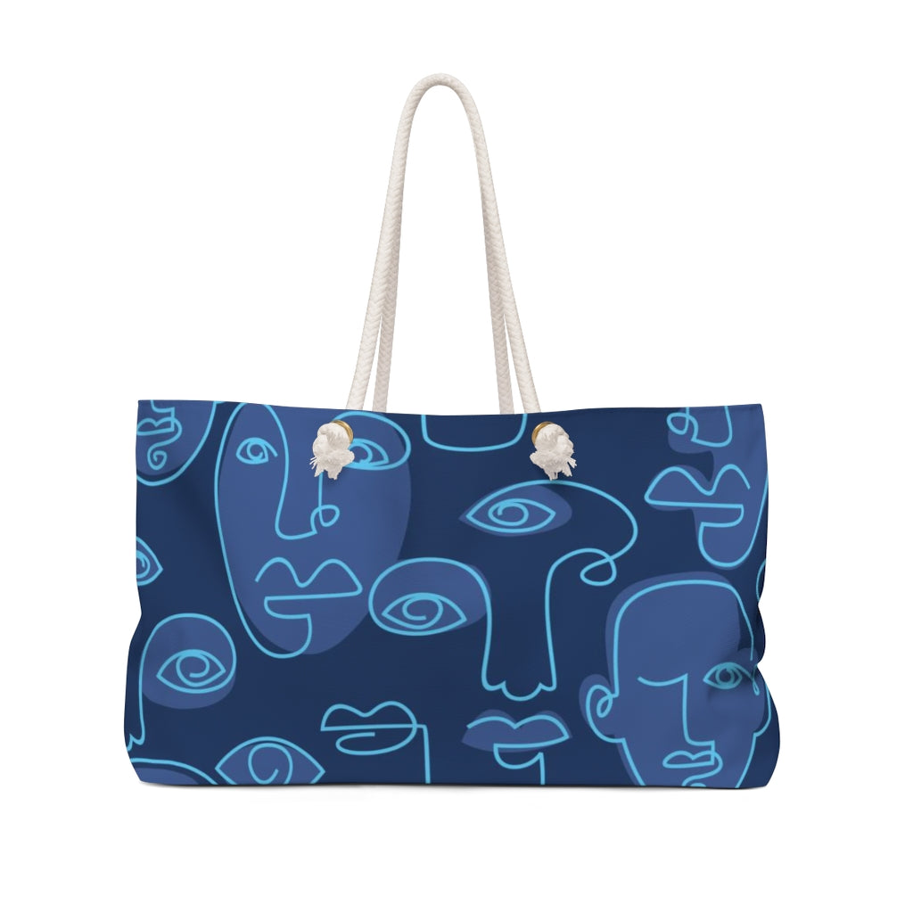 Art Face Weekender Tote