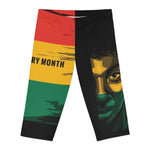 Women's Black History Month Capri Leggings