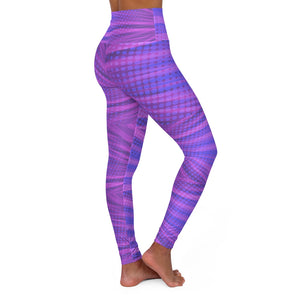 "Purple Nurple" High Waisted Yoga Leggings