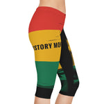 Women's Black History Month Capri Leggings