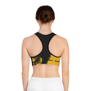 Women's Black History Sports Bra