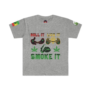 Roll It, Lick It, Smoke It Men's T-Shirt