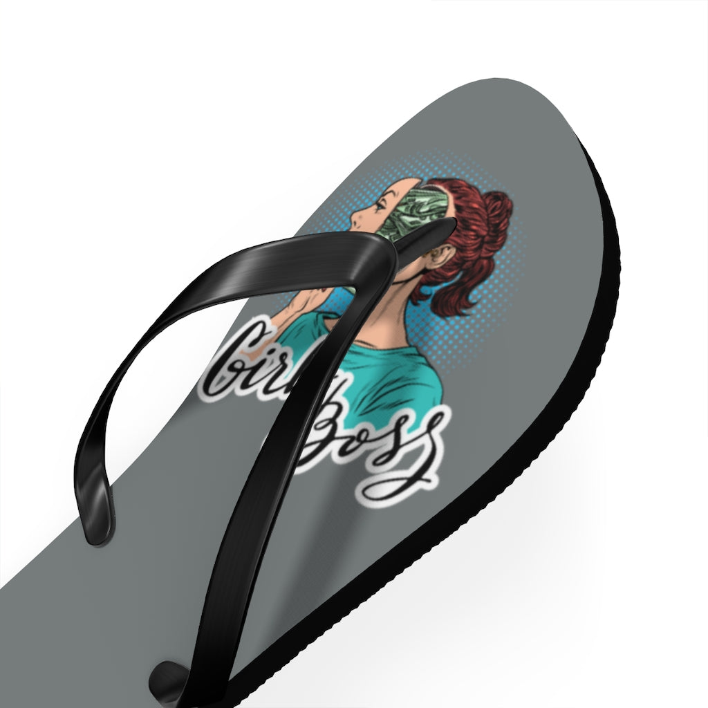 Women's Girl Boss Flip Flops