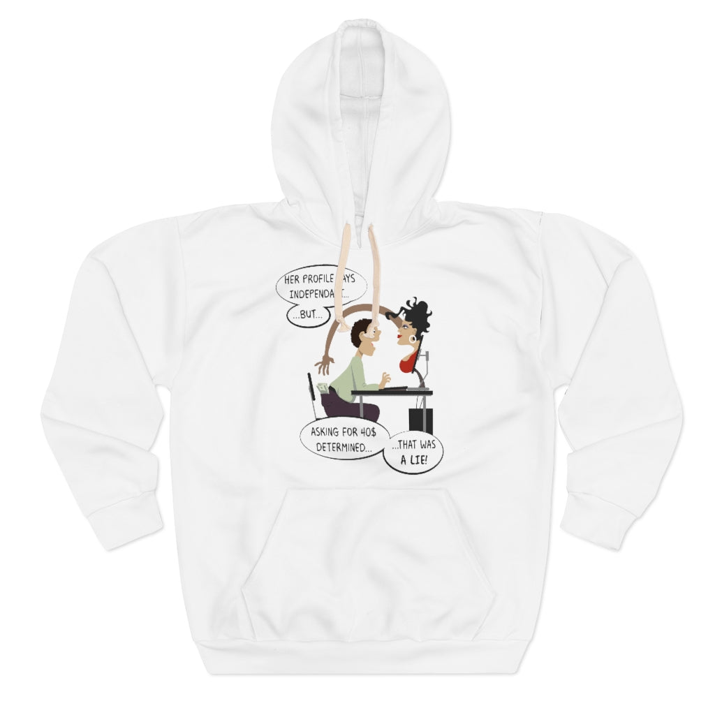 "Online Dating Scam" Men's Pullover Hoodie