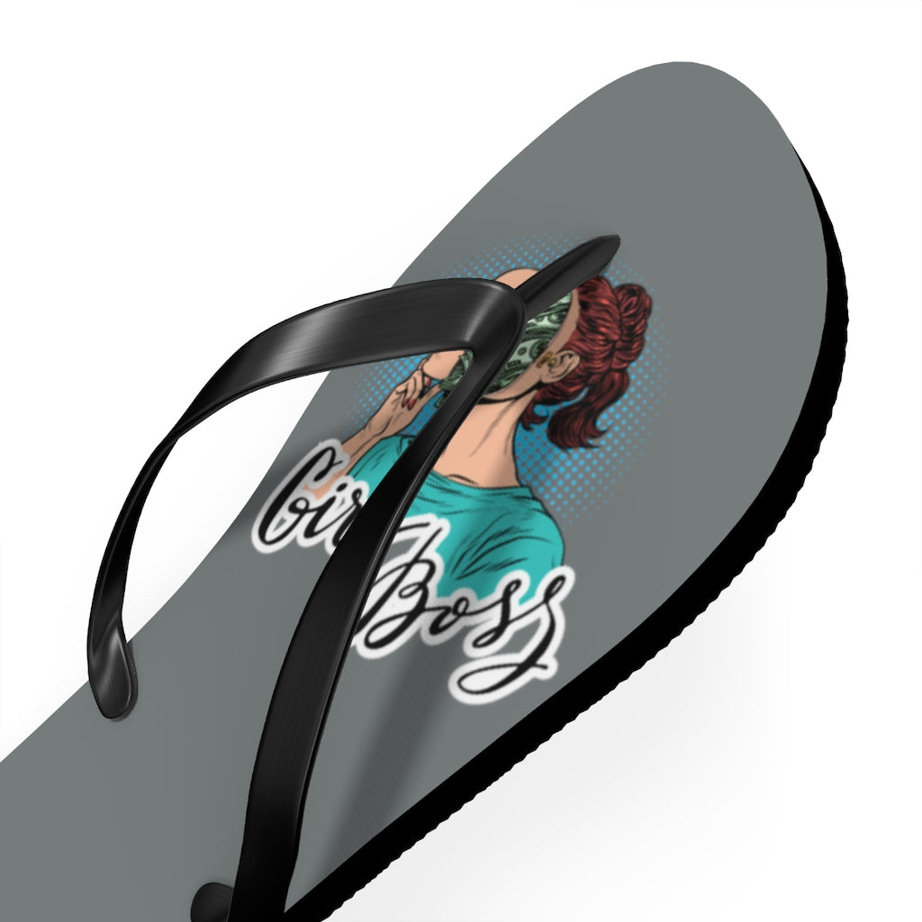 Women's Girl Boss Flip Flops