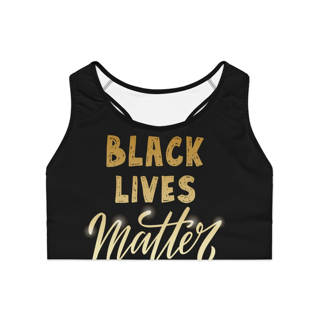 Black Lives Matter Sports Bra